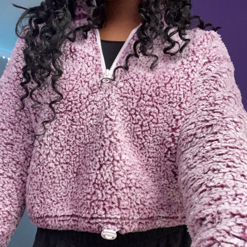 I’m selling PacSun Purple Sheree Sherpa Hoodie